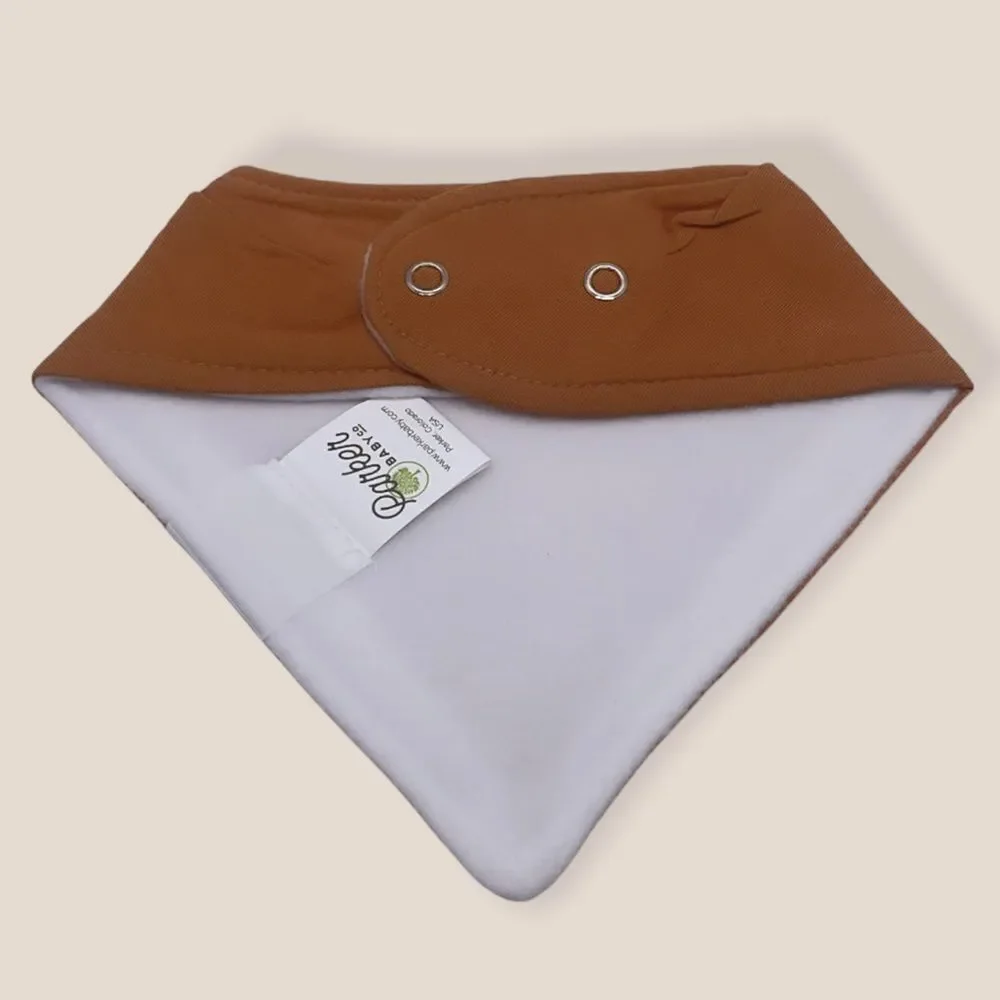 NWT Wool + Pepper Co. Baby Monkey Baby Bandana Bib